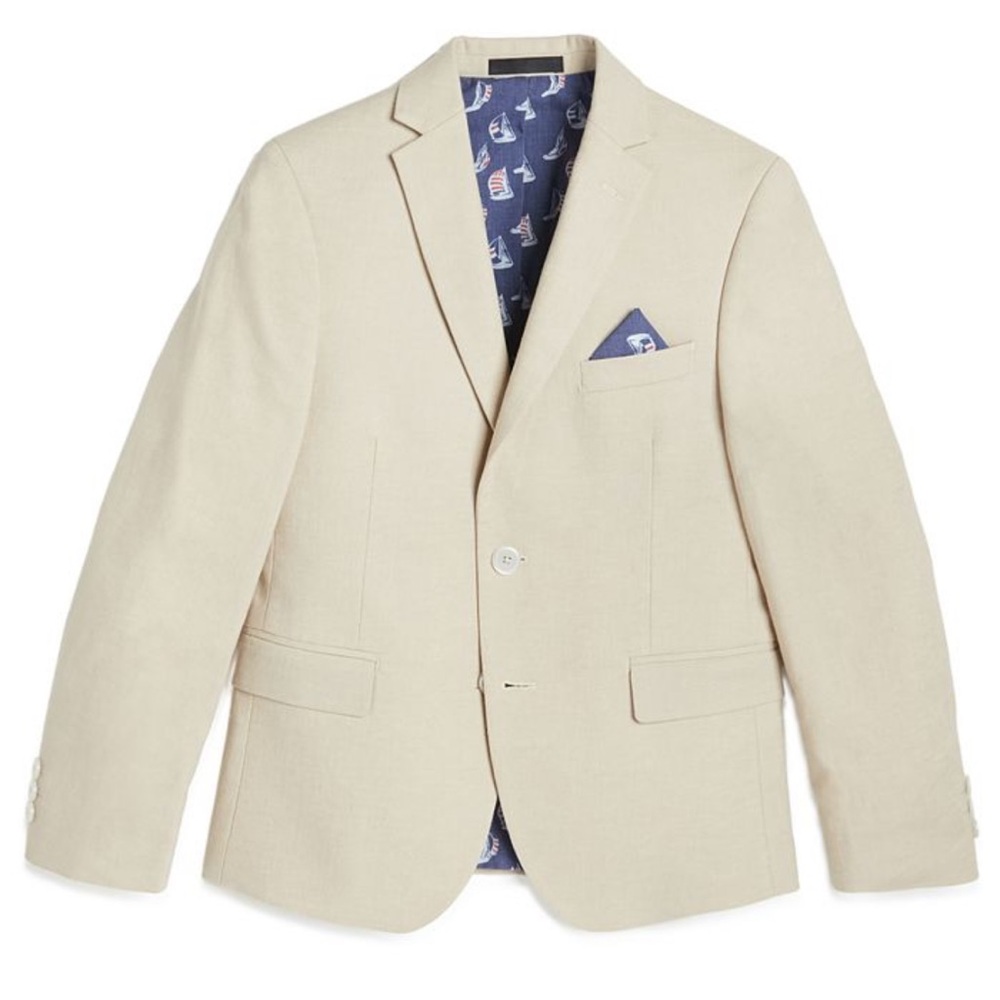 NWT Lauren Ralph Lauren Boys Classic Suit Jacket Blazer Wedding Special Occasion